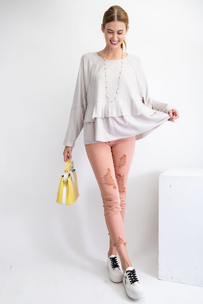 Lace Detailing Tunic