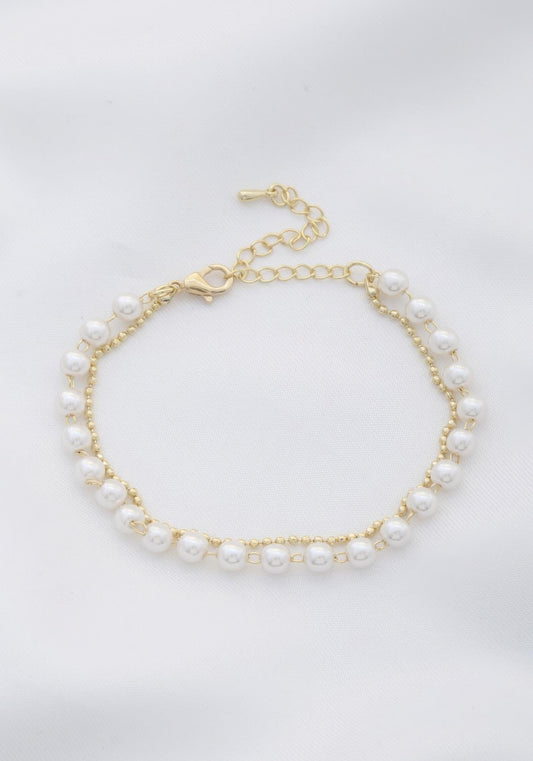 Sodajo pearl bead bracelet