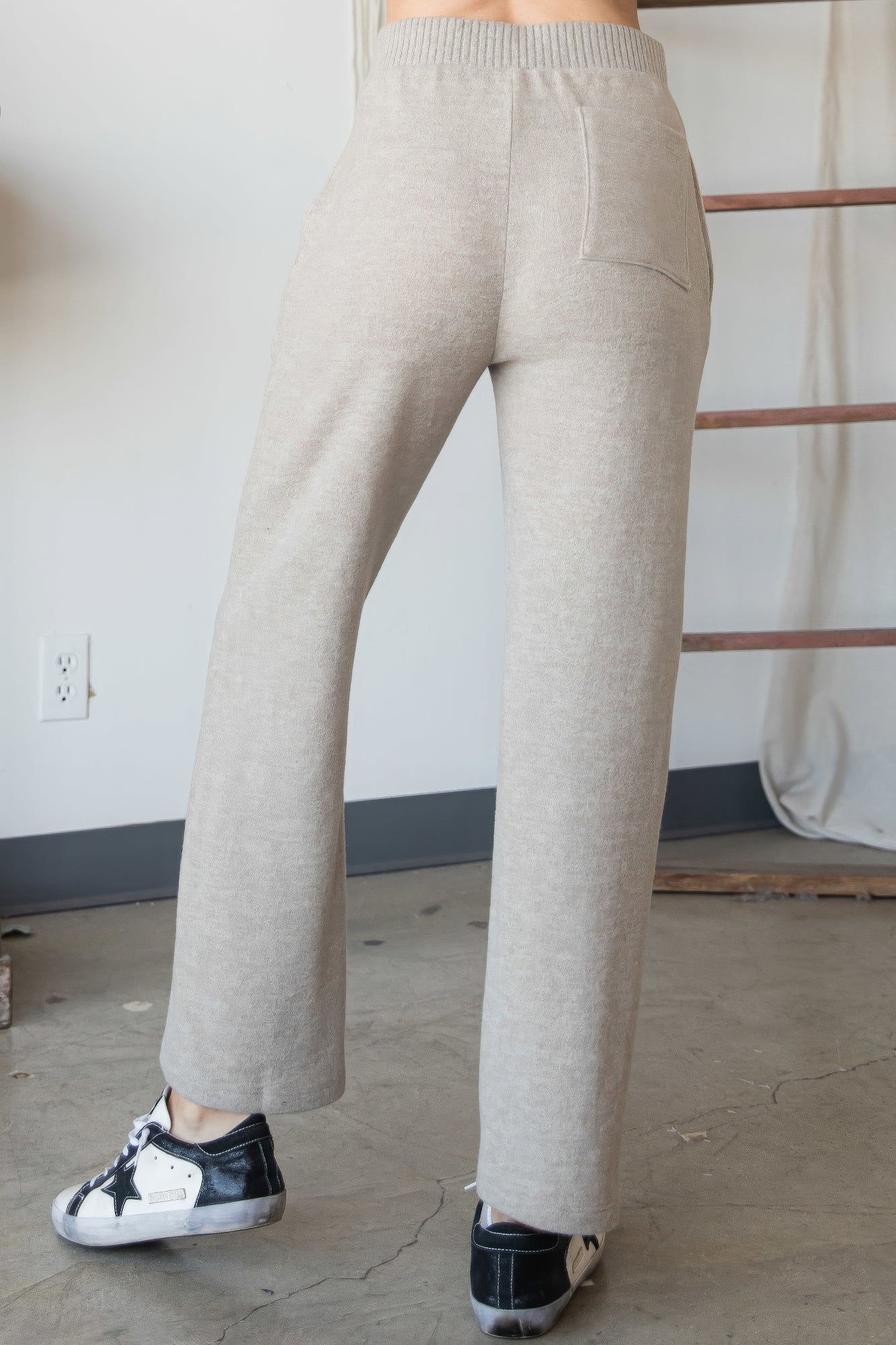 Minimal And Casual Trainer Pants