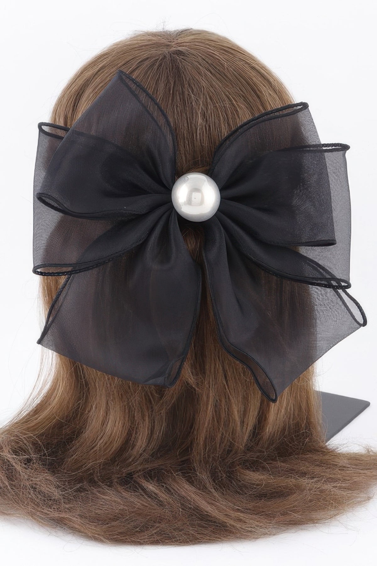 Translucent Pearl Ribbon Hair Clip – The Mega Vault