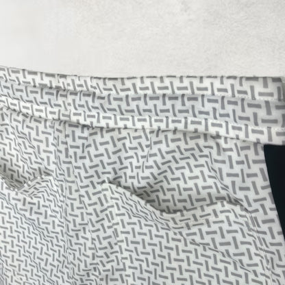 Men's Patterned Sweatpants With Side Stripe