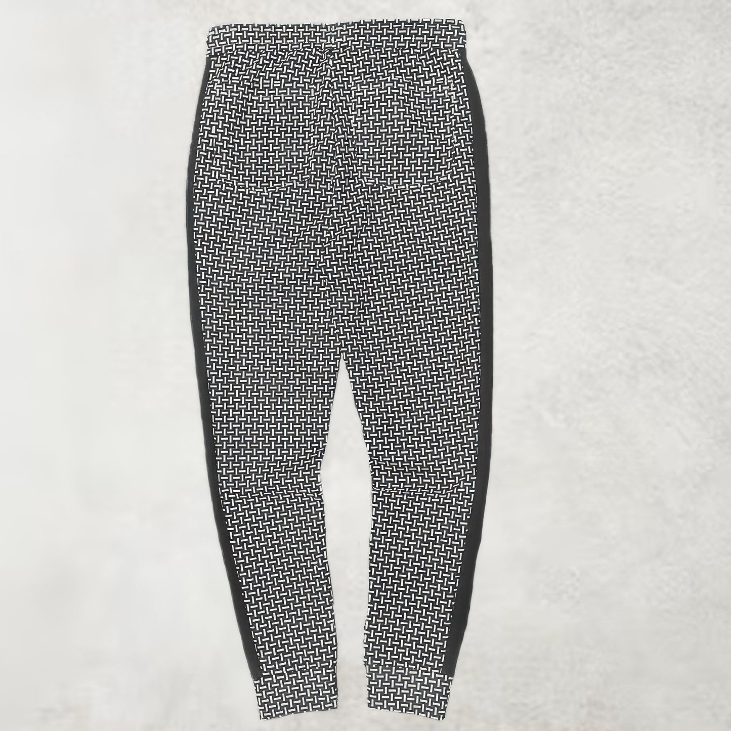 Men's Patterned Sweatpants With Side Stripe