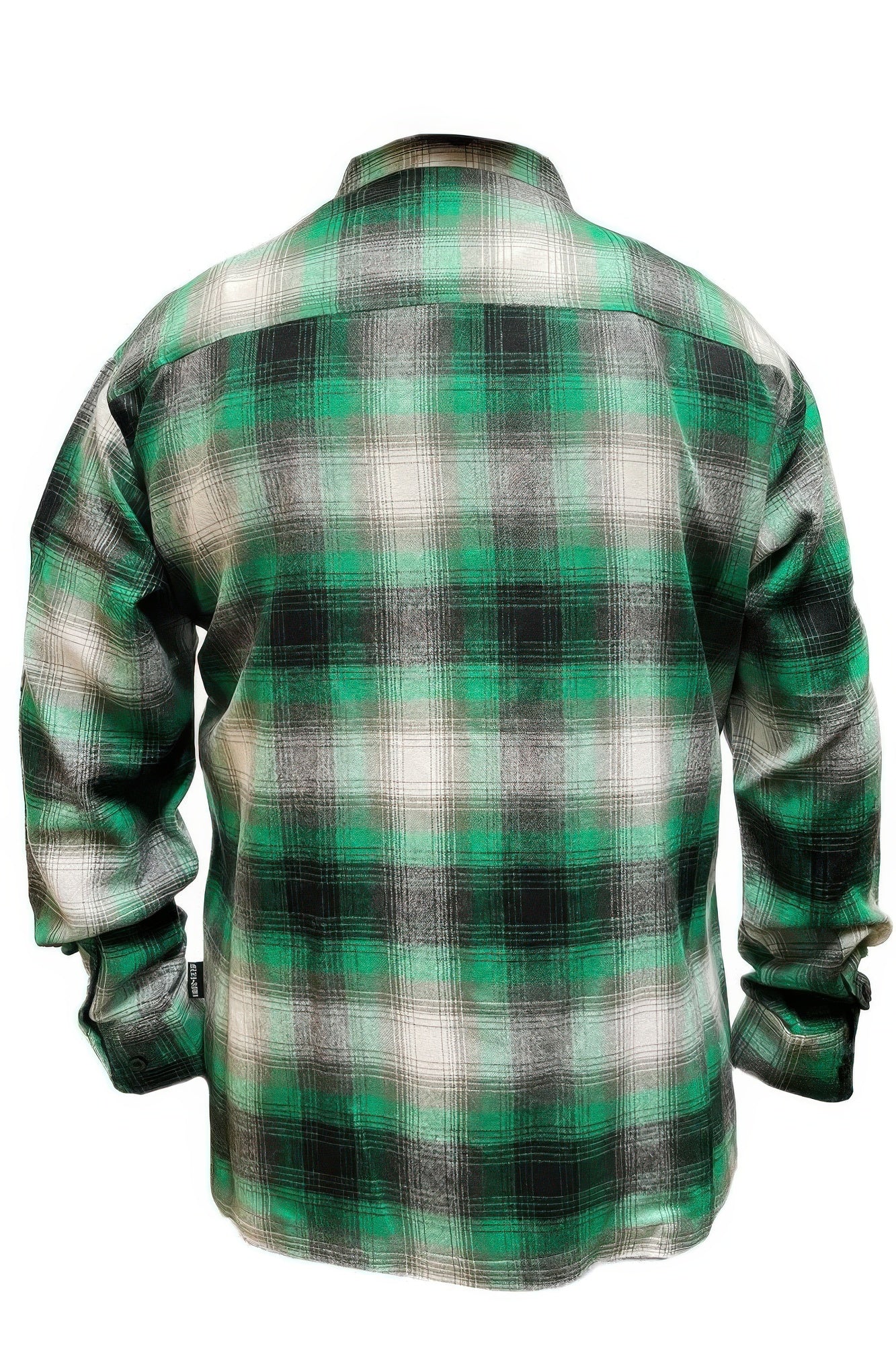 Mens Plaid Long Sleeve Flannel