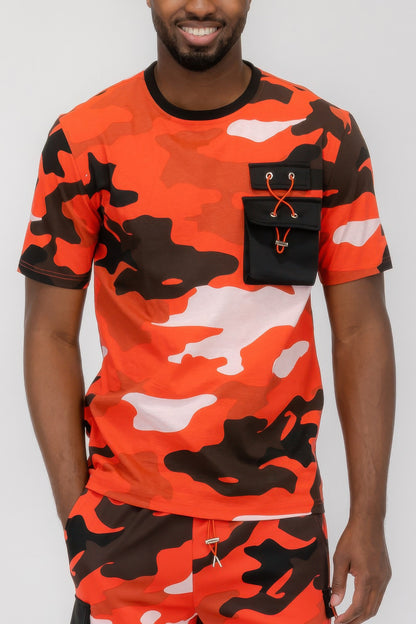 Full Camo Short Sleeve Tshirt